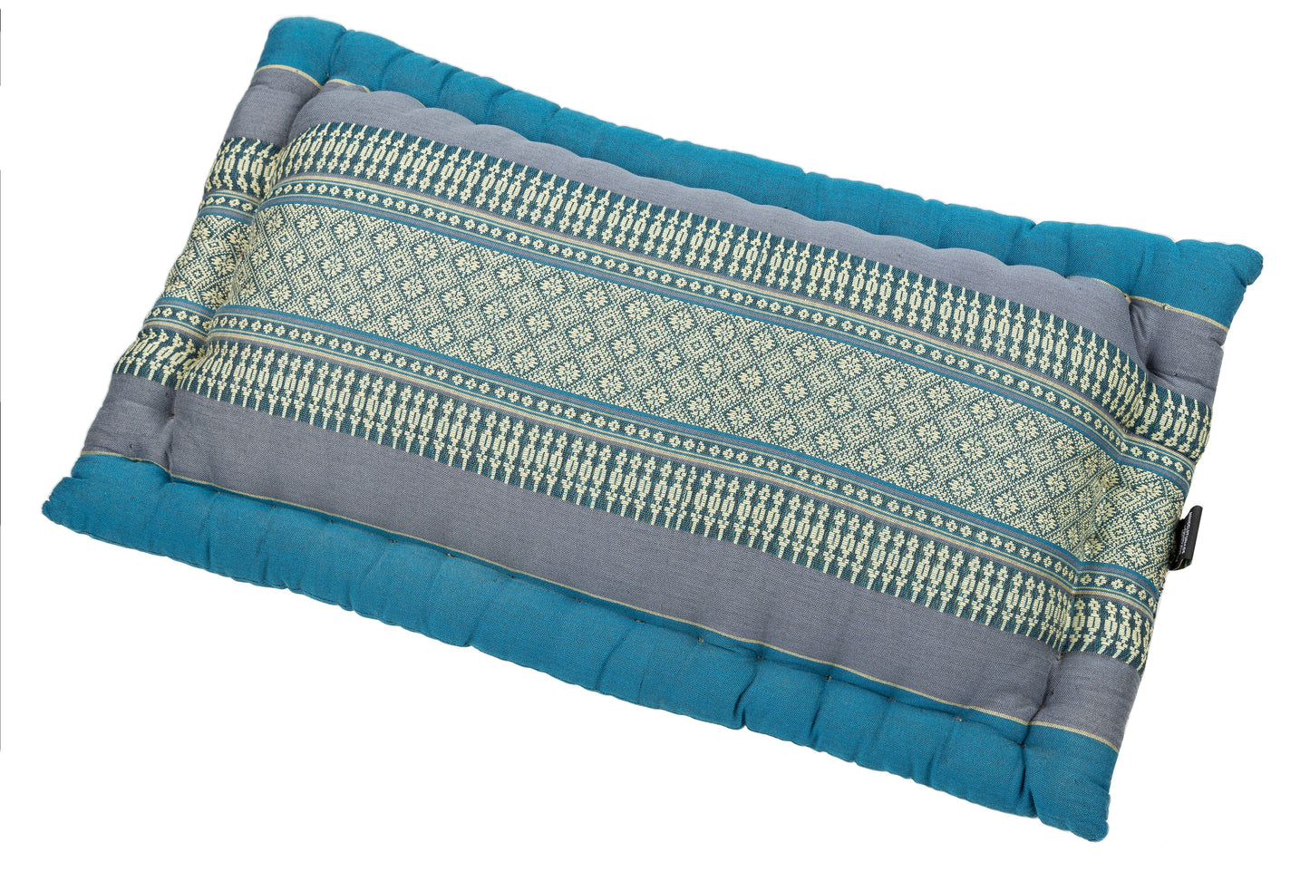 XL Sofakissen mit Kapokfüllung ca. 60x32 cm (blautöne)