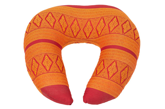 Nackenhörnchen ca. 30x37 cm (rot & orange)