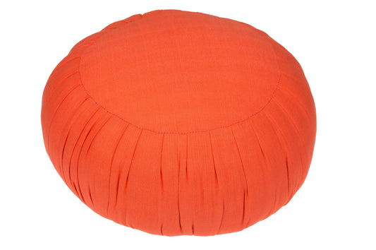 Zafu Meditationskissen ca. 38x21 cm (orange)