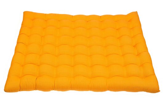 Zabuton Naturbaumwolle 65x85 cm (gelb)