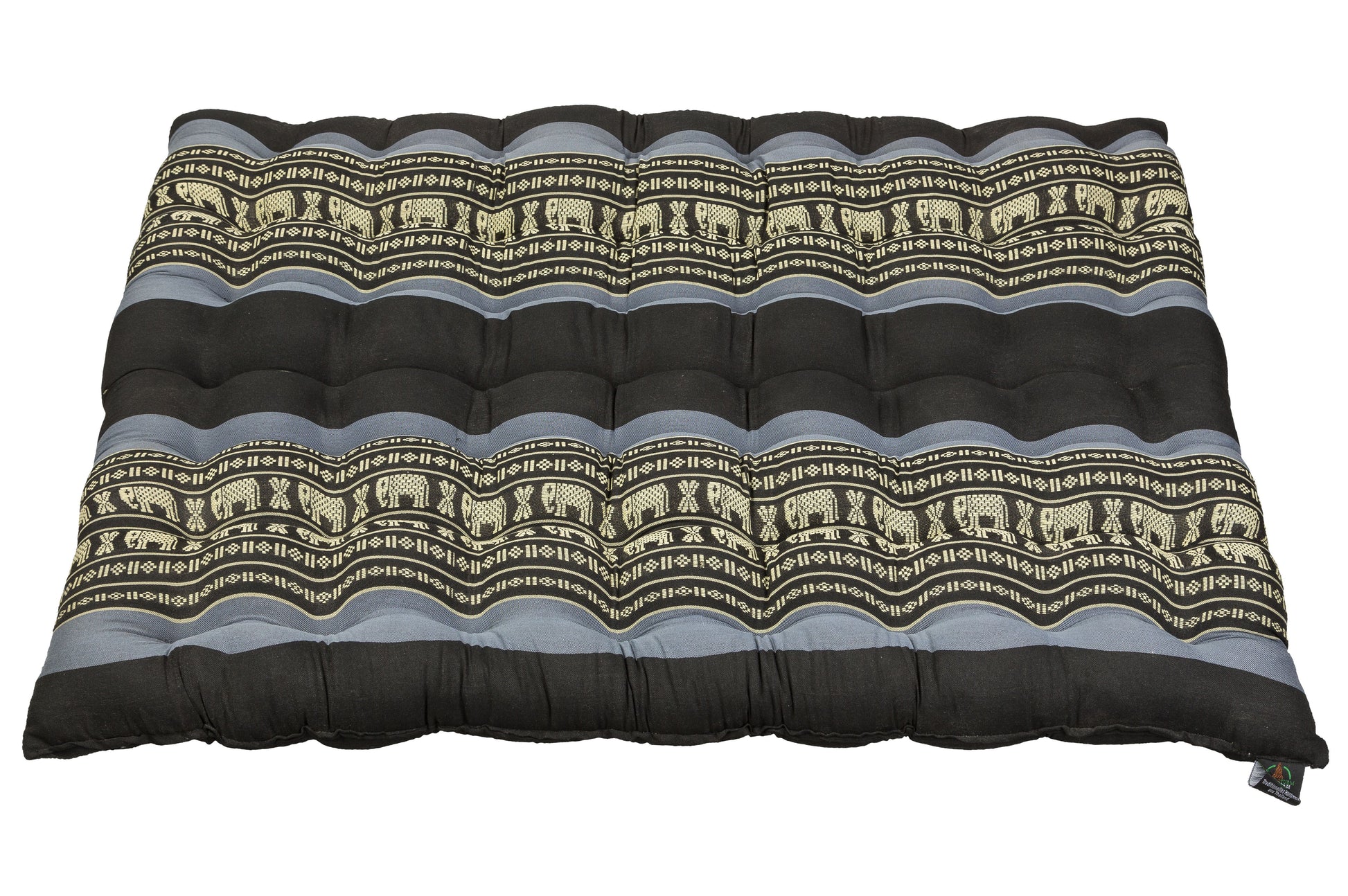 Meditationsset mit Kapokfüllung (Elefanten blau)