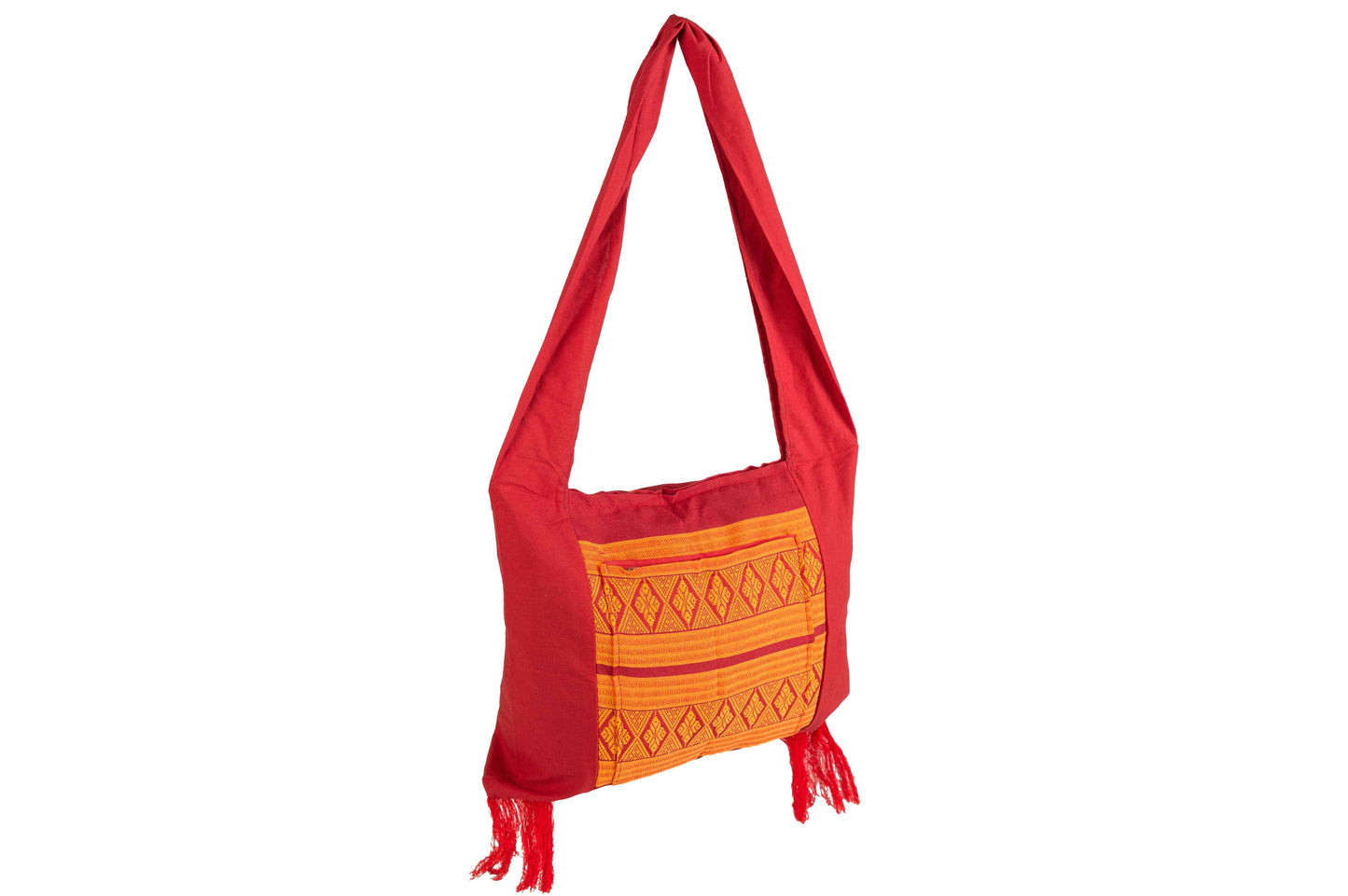 Thai Schulterbeutel Thaimuster ca. 36x37 cm verschiedene Farben