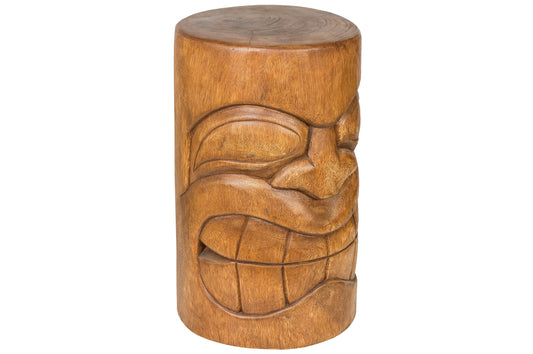 Tiki Hocker "Kauai" ca. 50 cm hoch (braun)