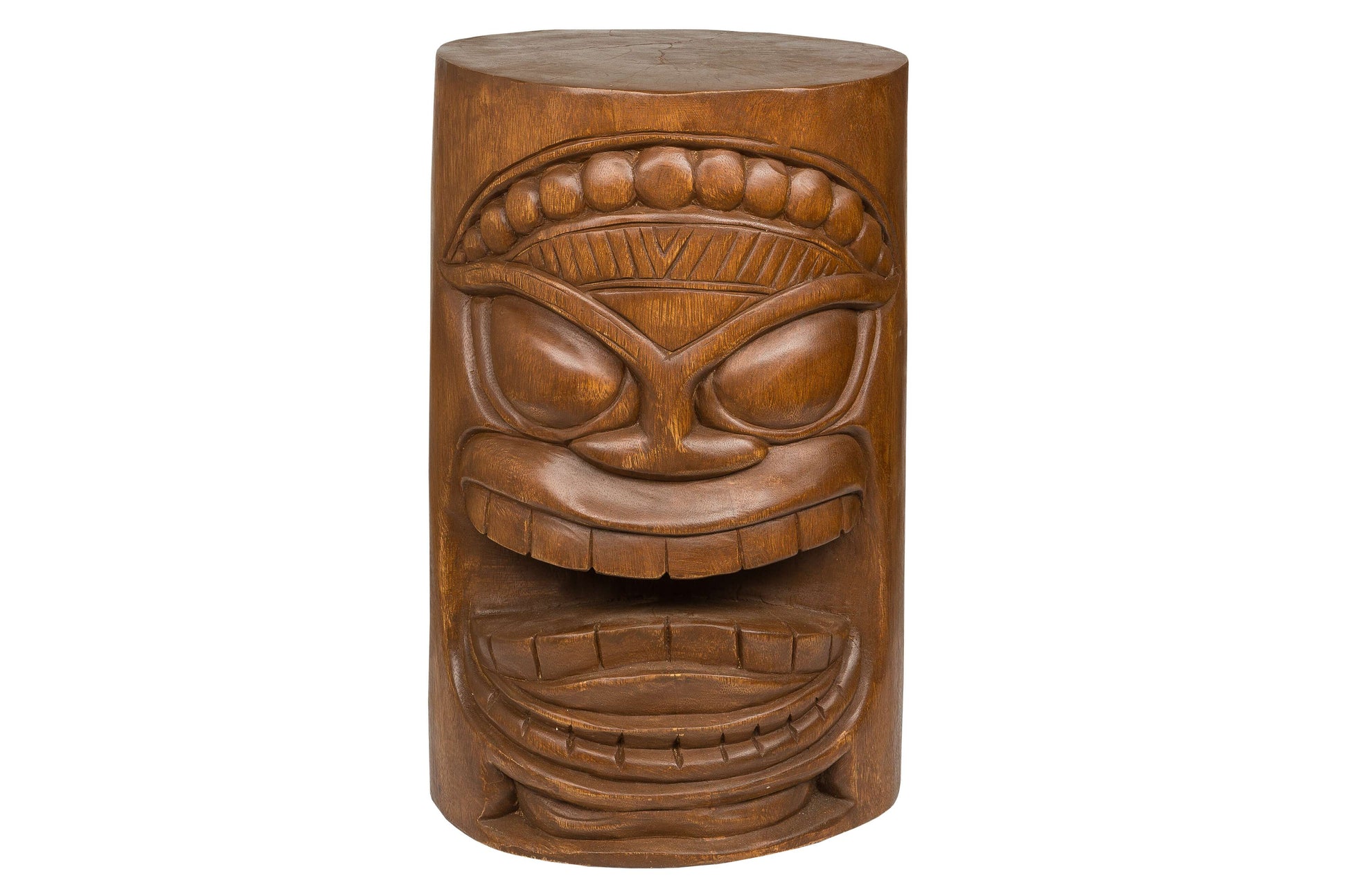 Tiki Hocker "Molokaii" ca. 50 cm (braun)