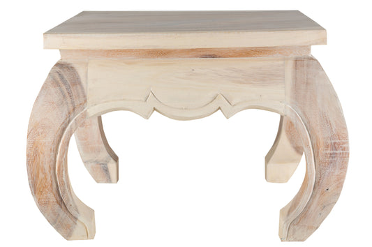 Opium Tisch 50 x 50 x 40cm (antikweiß)