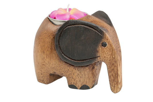 Elefantenteelicht inkl. Kerze