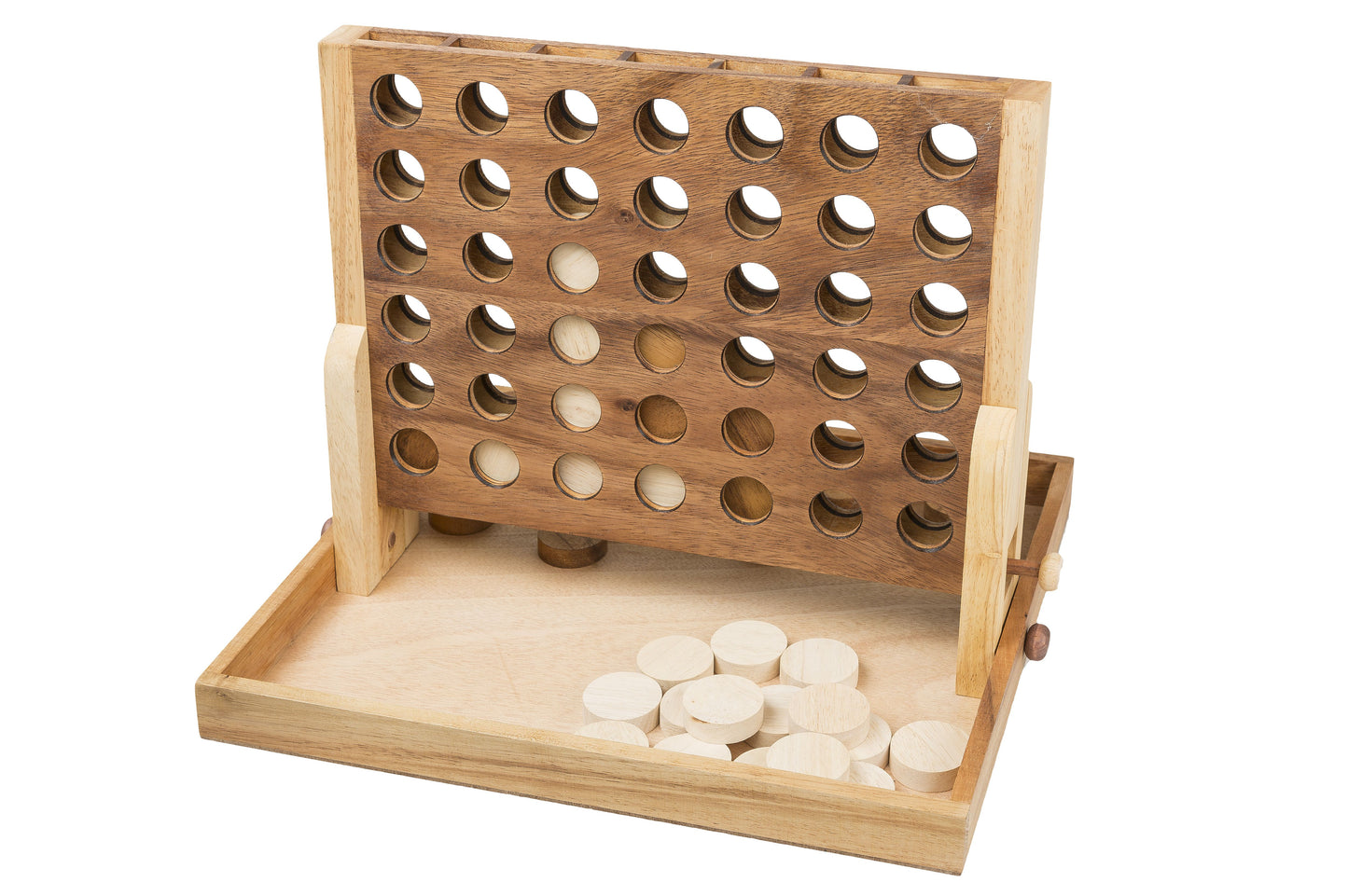 4er Reihe (Holzspiel)