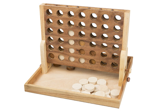 4er Reihe (Holzspiel)