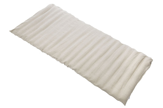 Rollmatte Baumwolle/Buchweizen 200x80 cm (Leinen Natur)