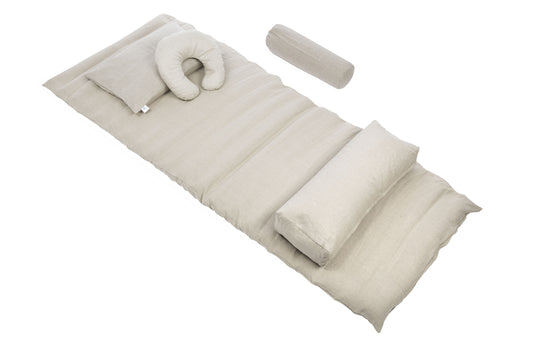 Buchweizen Wellness Set (Leinen)