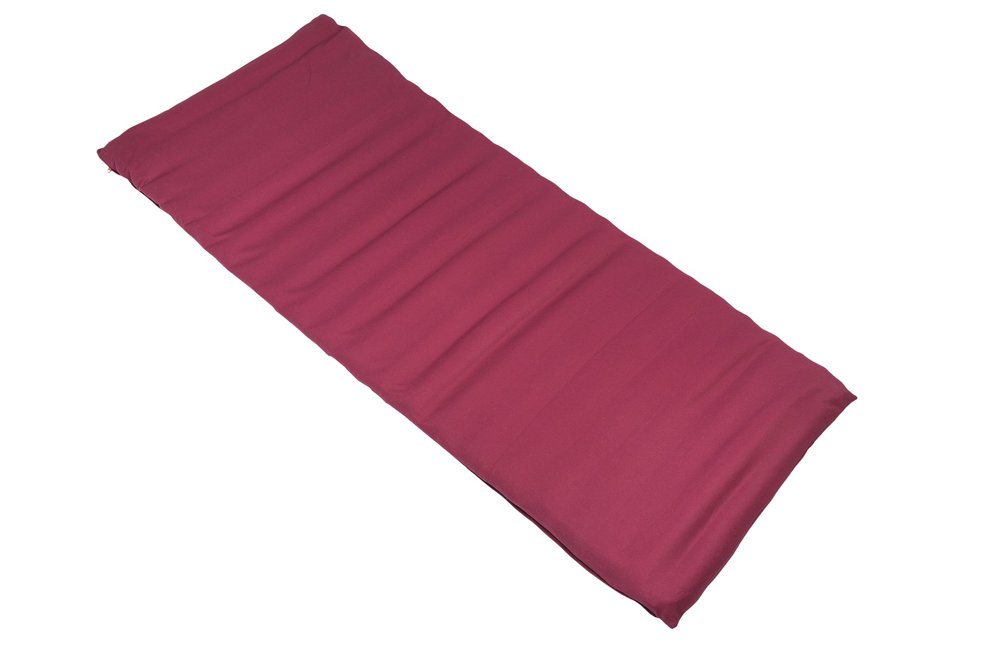 Rollmatte Baumwolle/Buchweizen 200x80 cm (rot)