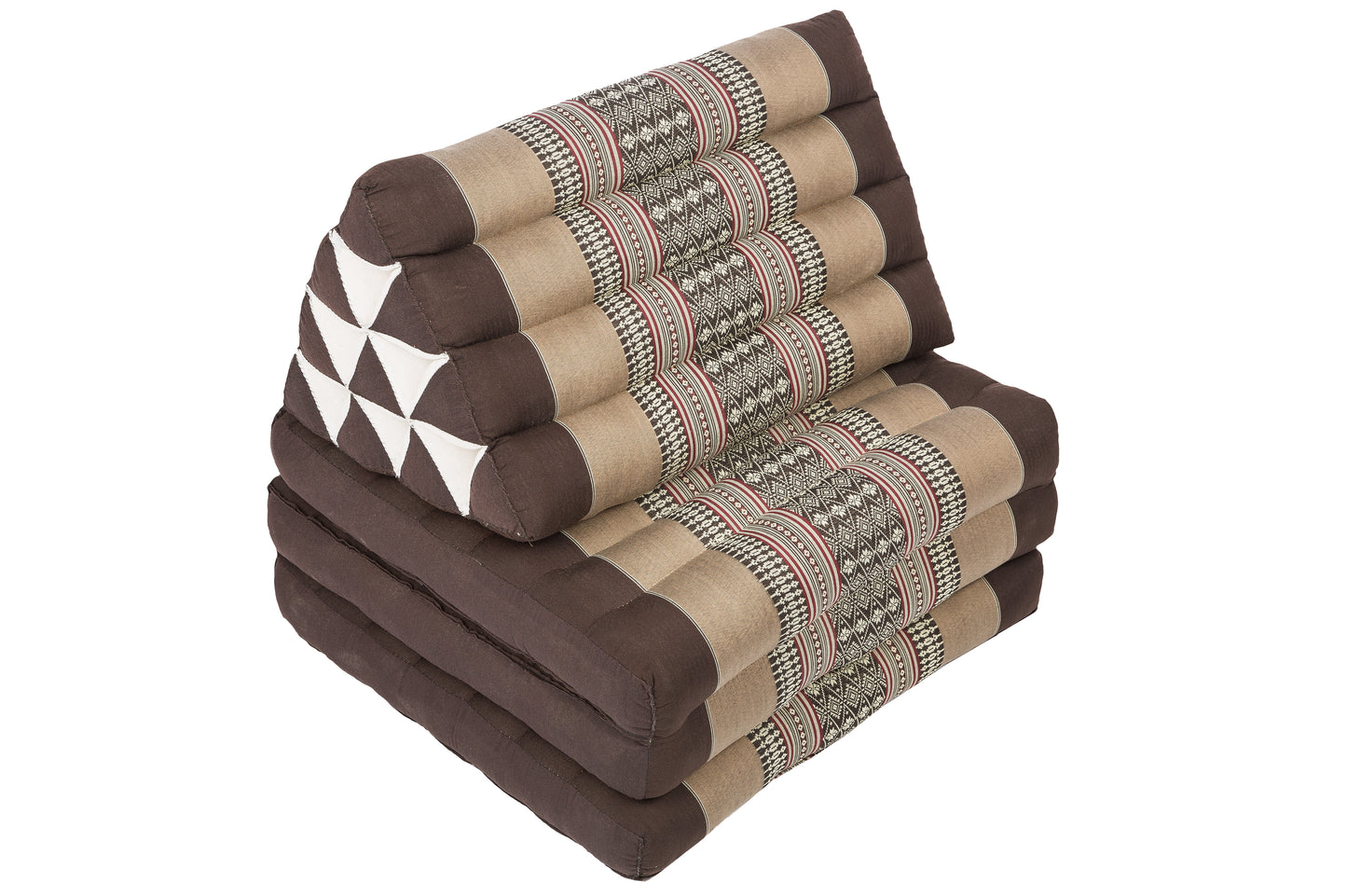 Klassische Thaimatte mit Dreieckskissen 170x50 cm verschiedene Farben