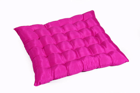 Sitzkissen Satin 38x40 cm (pink)