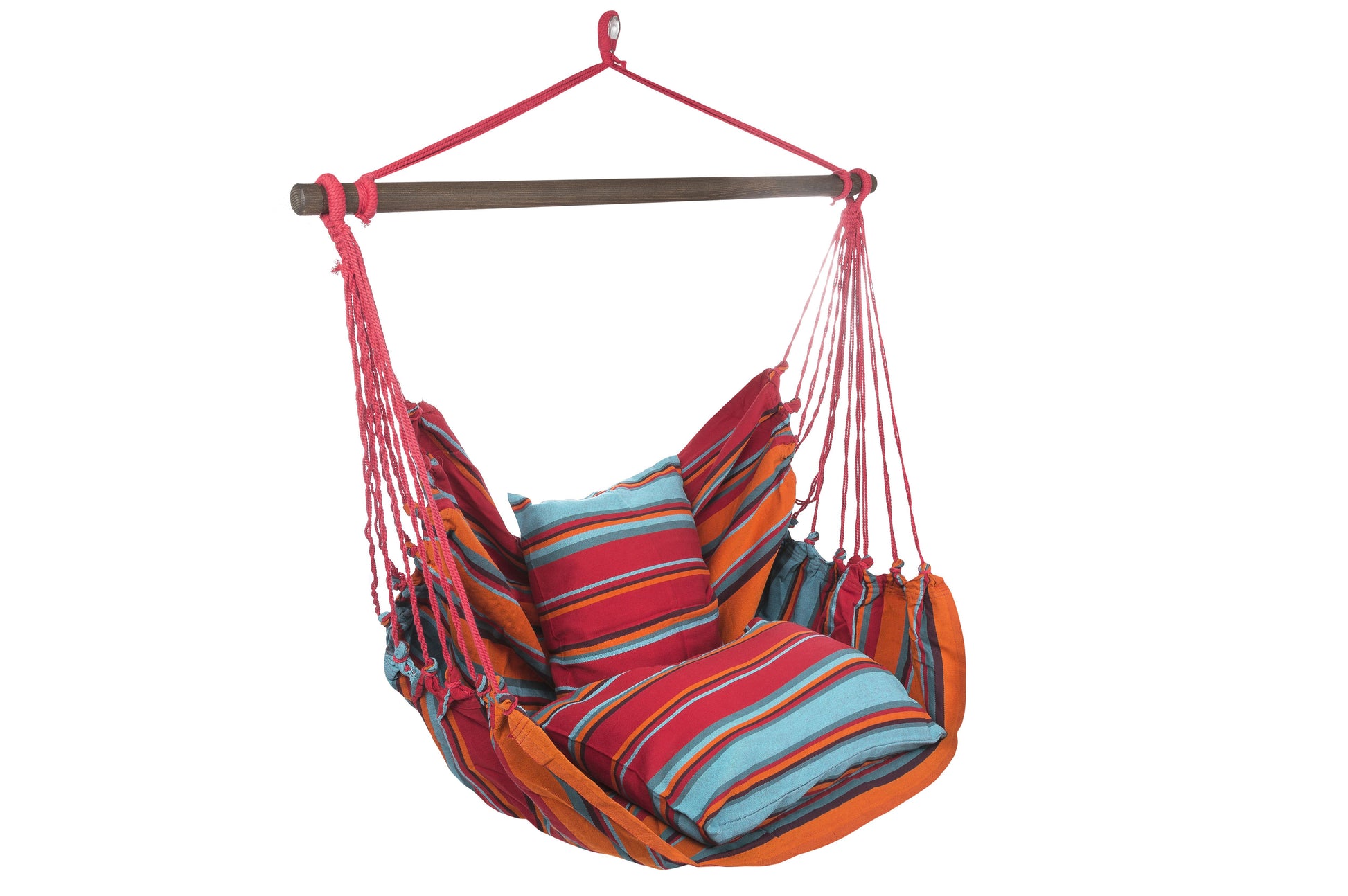 Hängesitz  + 2 Kissen (Baumwolle Indira, Fair Trade)