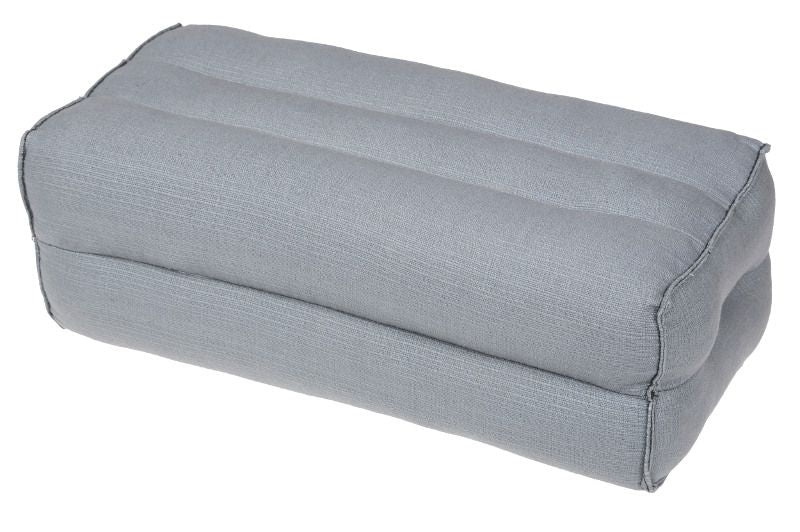 Kapokkissen Block 35x15x10 cm (grau)