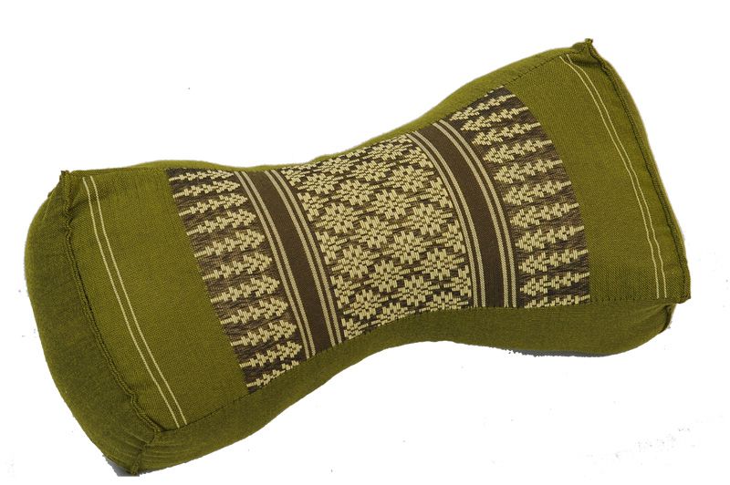 Thai-Nackenkissen 30x15x10 cm (bambusgrün)