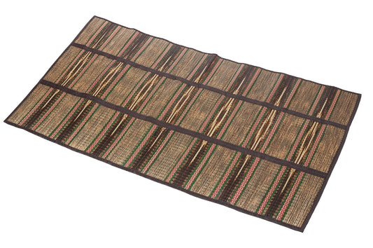 Thai Schilfgrasmatte 190x120x0,7 cm braun-grün