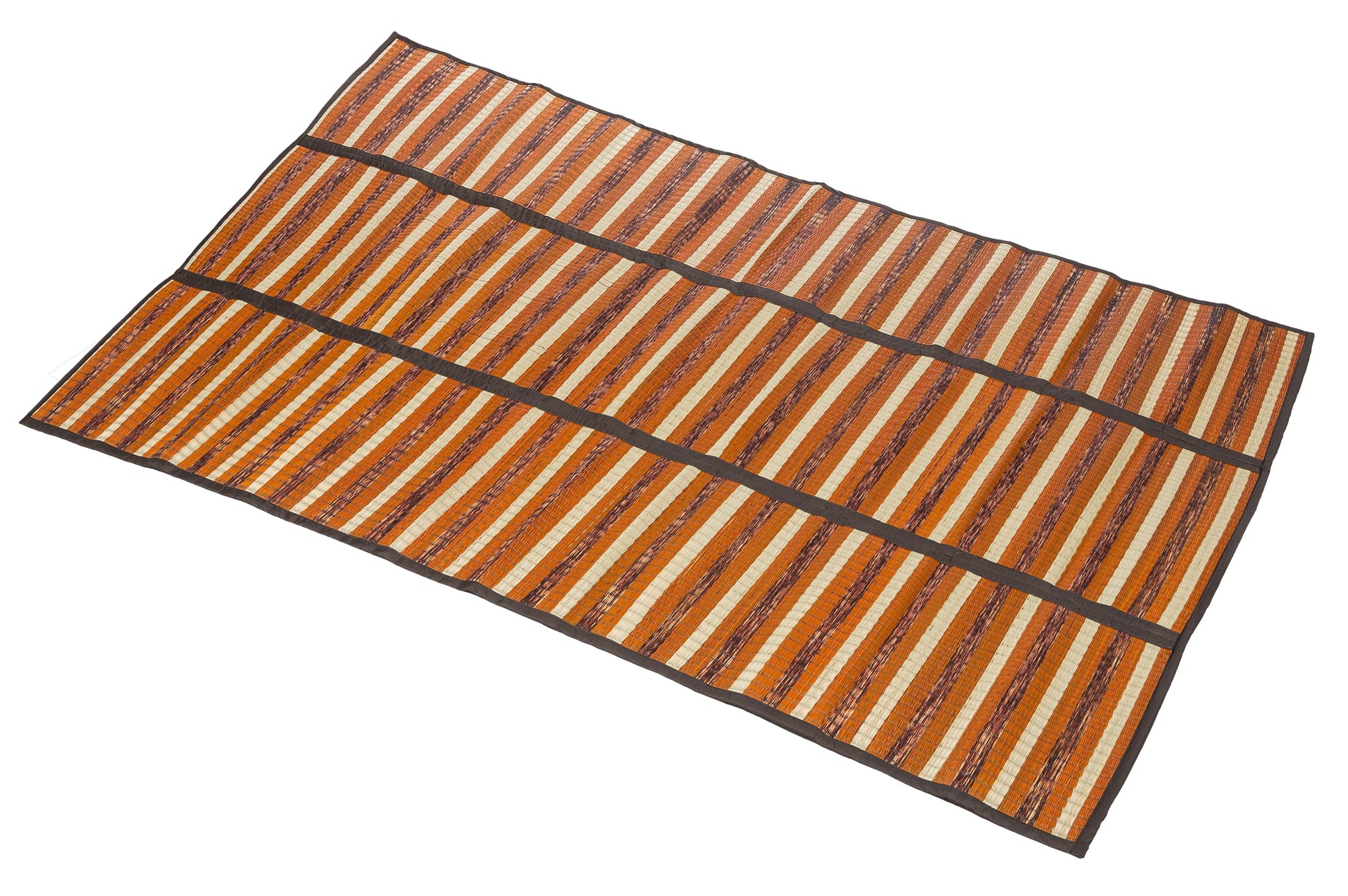 Schilfgrasmatte 190x120cm (orange-natur)