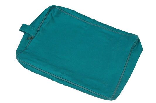 Bezug für Kissen Baumwolle/Buchweizen 40x30 cm (petrol)