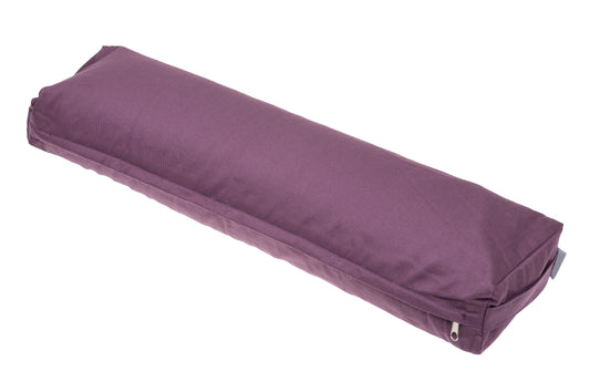 Kissen Baumwolle & Buchweizen 60x15x10 cm (lila)