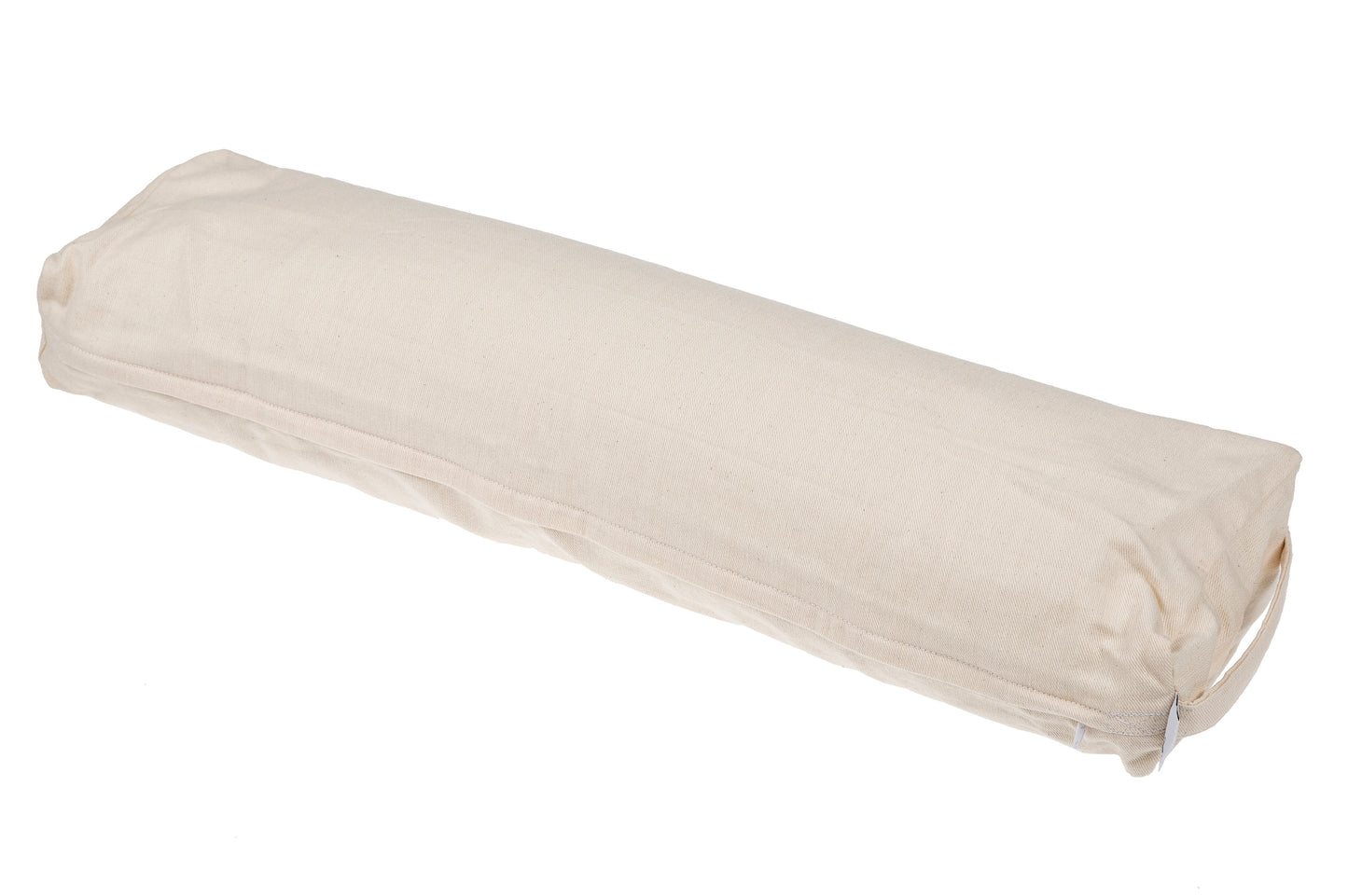 Kissen Baumwolle & Buchweizen (60x15x10) Naturweiß