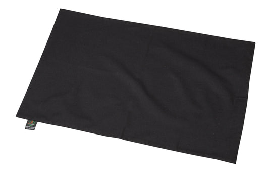 Bezug für Kissen Baumwolle/Buchweizen 60x40 cm (schwarz)