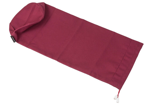 Bezug aus Baumwolle für Kissenrolle 50x14 cm (rot)