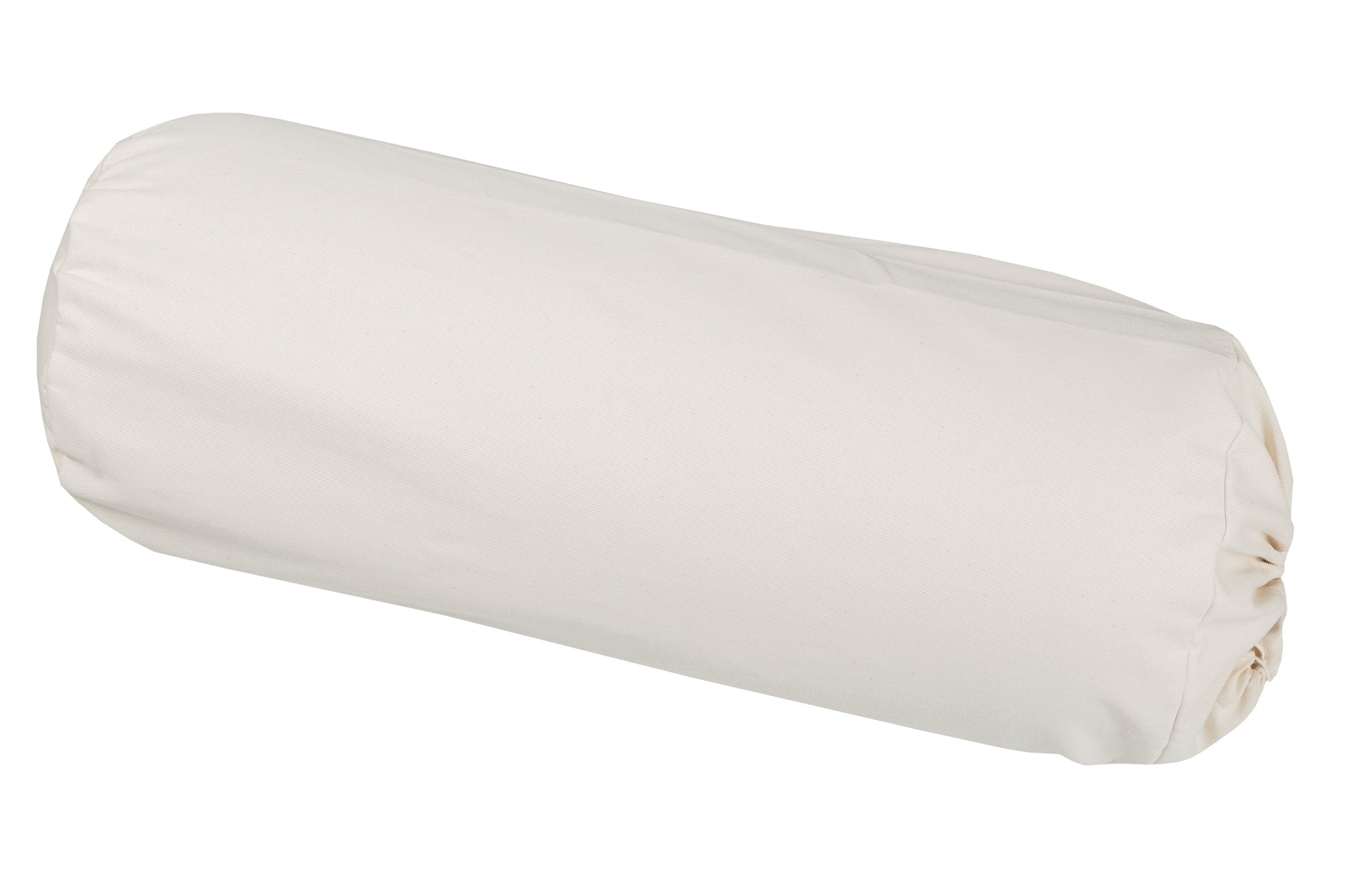 Bezug für Kissenrollen 70x25, Baumwolle (Naturweiß)