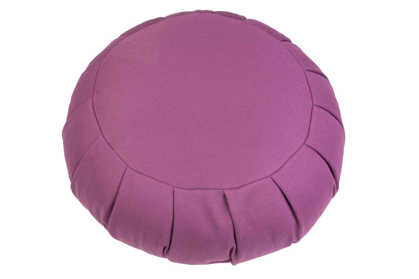 Zafu mit Füllung aus Buchweizenspelz 40x15 cm (lila)