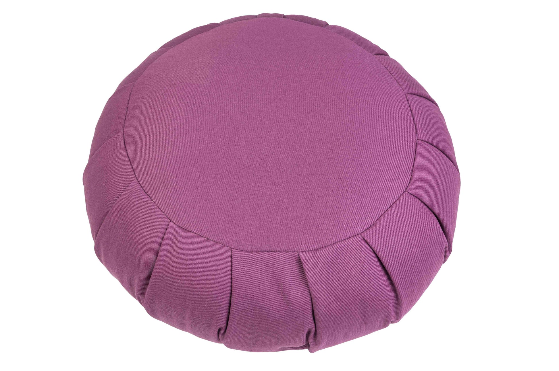 Zafu mit Füllung aus Buchweizenspelz 40x15 cm (lila)