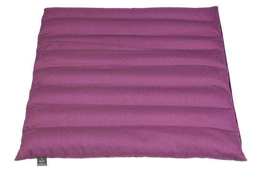 Zabuton mit Buchweizenfüllung 70x70 cm (lila)