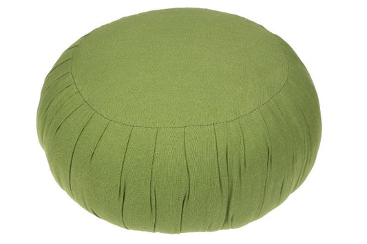 Zafu Kissen Naturbaumwolle ca. 38x21 cm (farngrün)