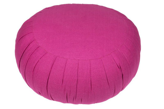 Zafu Kissen Naturbaumwolle ca. 38x21 cm (purpur-lila)