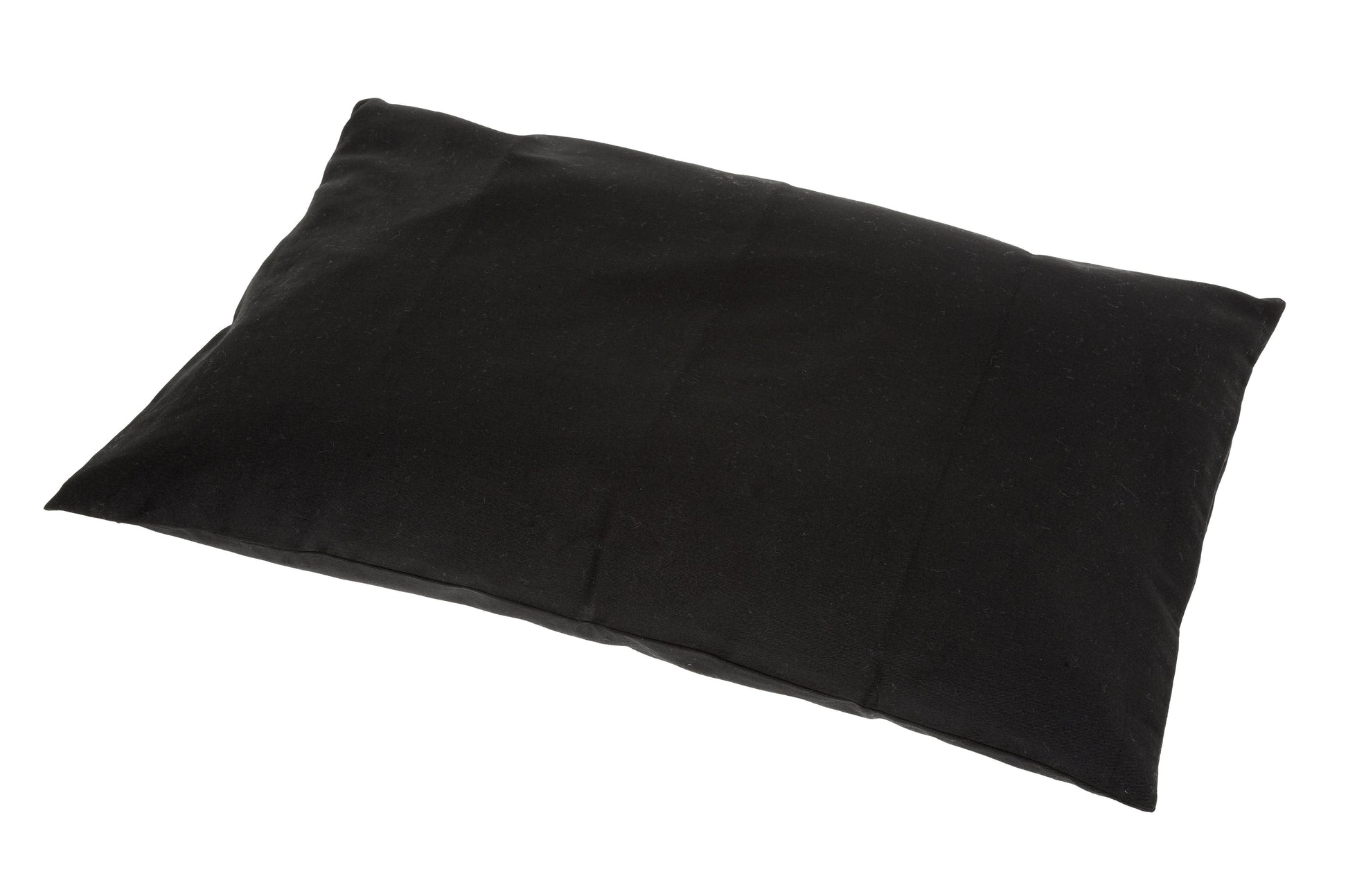 Kissen Baumwolle/Buchweizen 60x40 cm (schwarz)