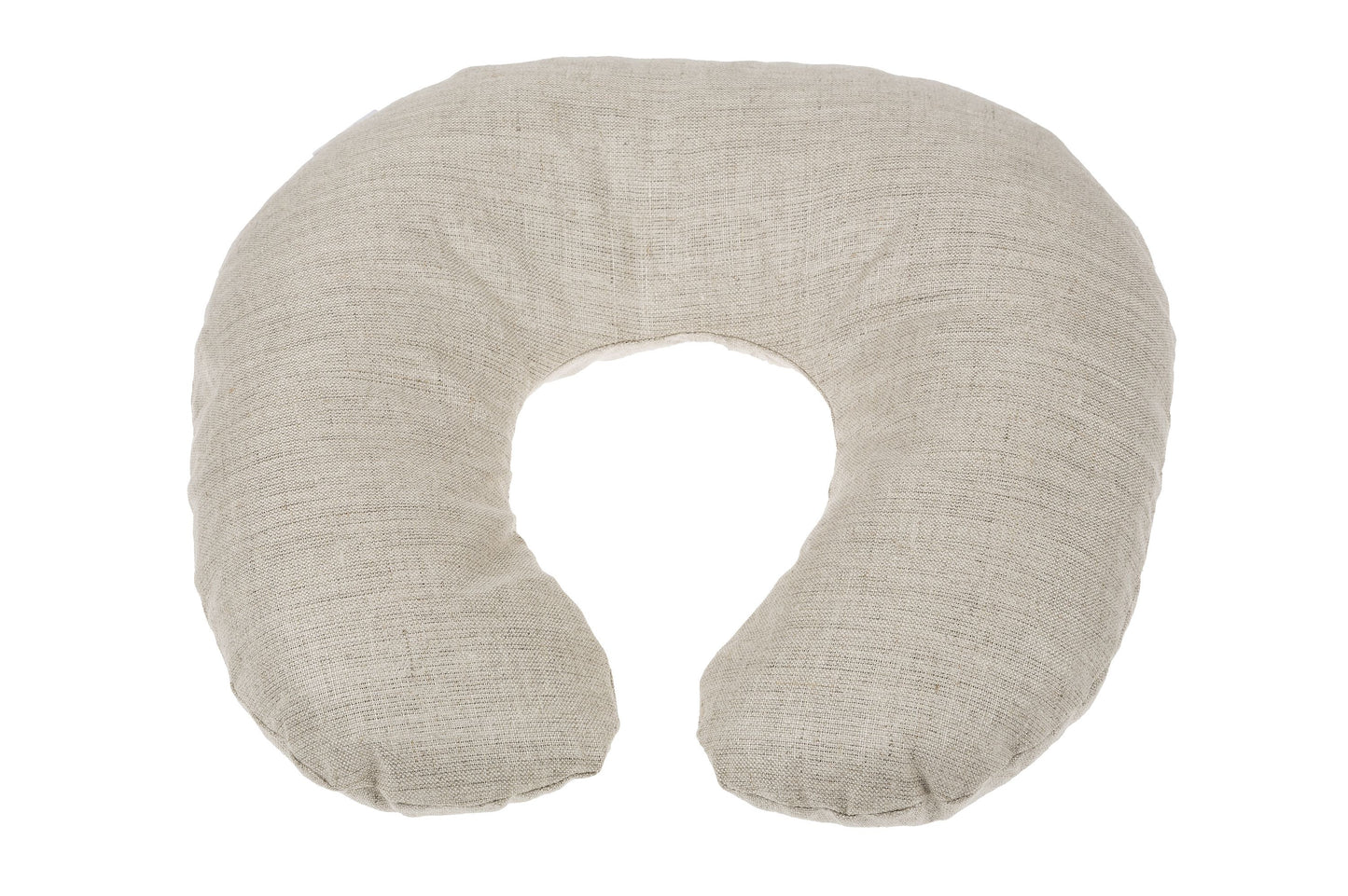 Nackenkissen Buchweizen 25x15 (Naturleinen)