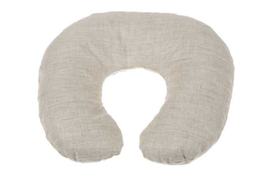 Nackenkissen Buchweizen 25x15 (Naturleinen)
