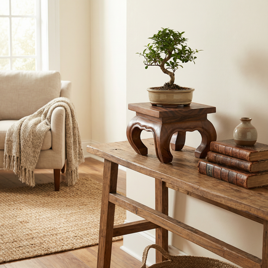 Opium Tisch (braun, 20 x 20 x 25 cm)