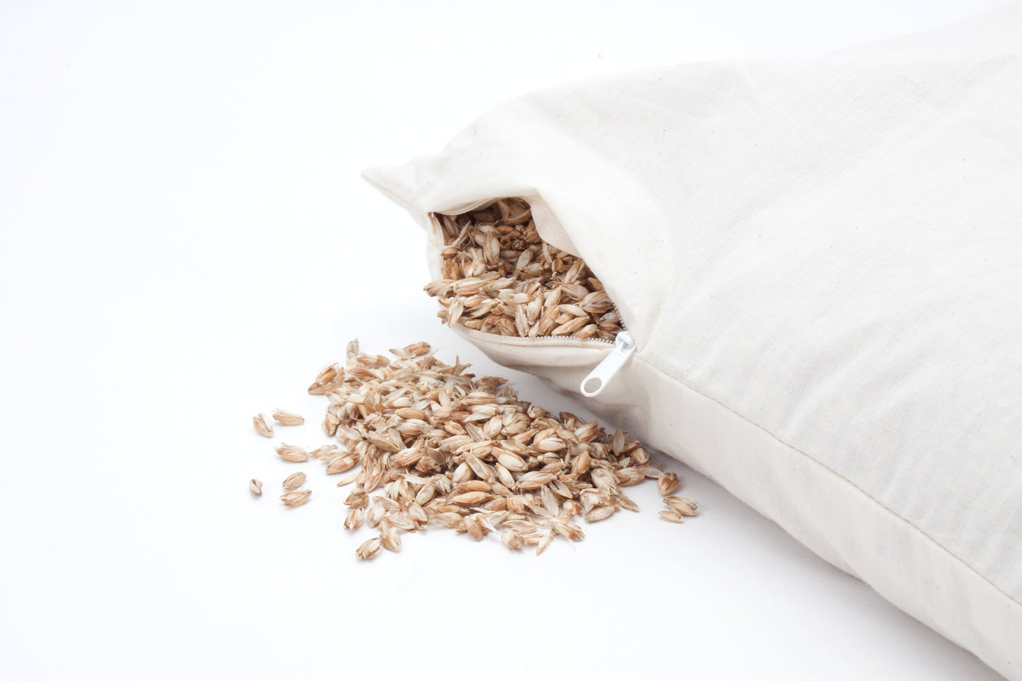 Kopfkissen mit Füllung aus Dinkelspelz, 60x40 cm