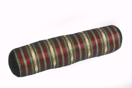 Kissen Rolle 50x15 cm (gold-gestreift)