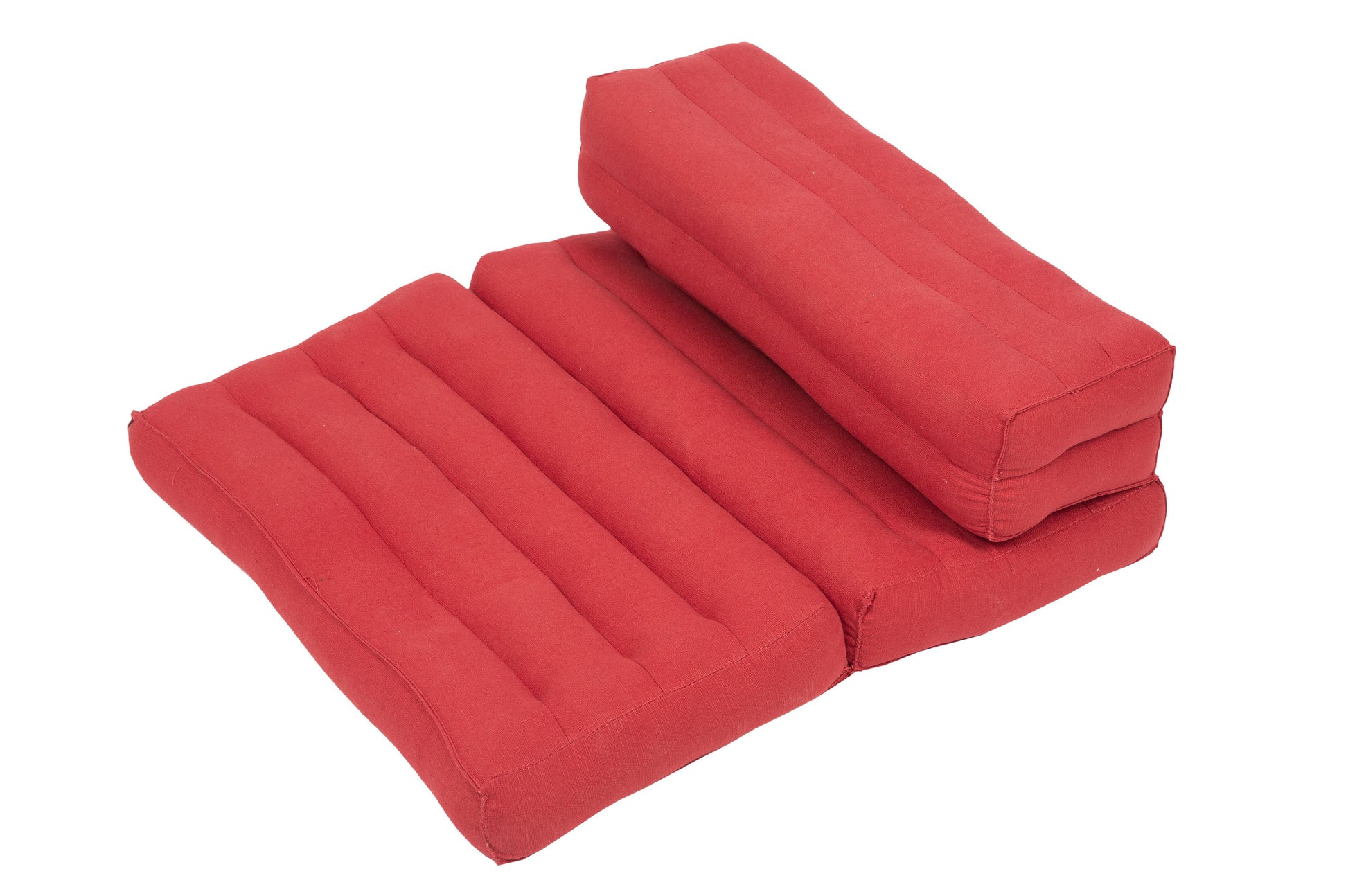 Faltbares Meditationskissen (rot)
