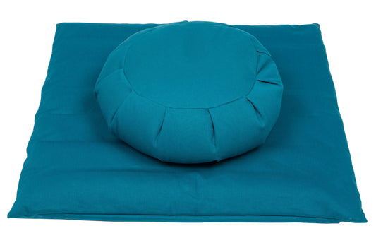 Meditationsset mit Füllung aus Buchweizenspelz