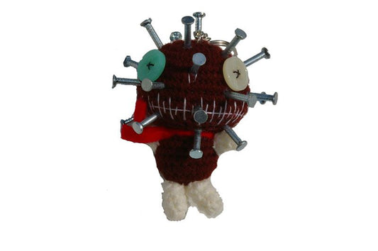 Voodoopuppe "Nailhead" (braun)