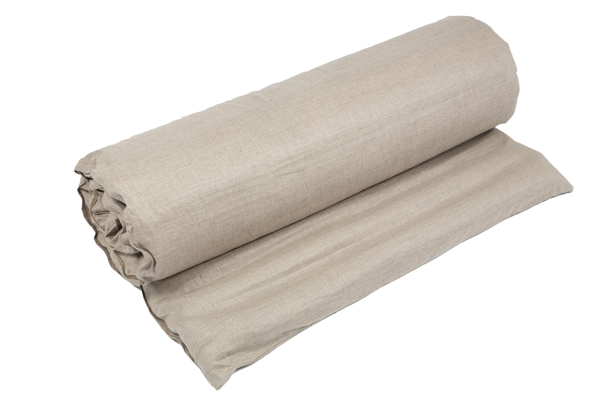 Rollmatte mit Buchweizenfüllung 200x100 cm (Bezug 100% Leinen)