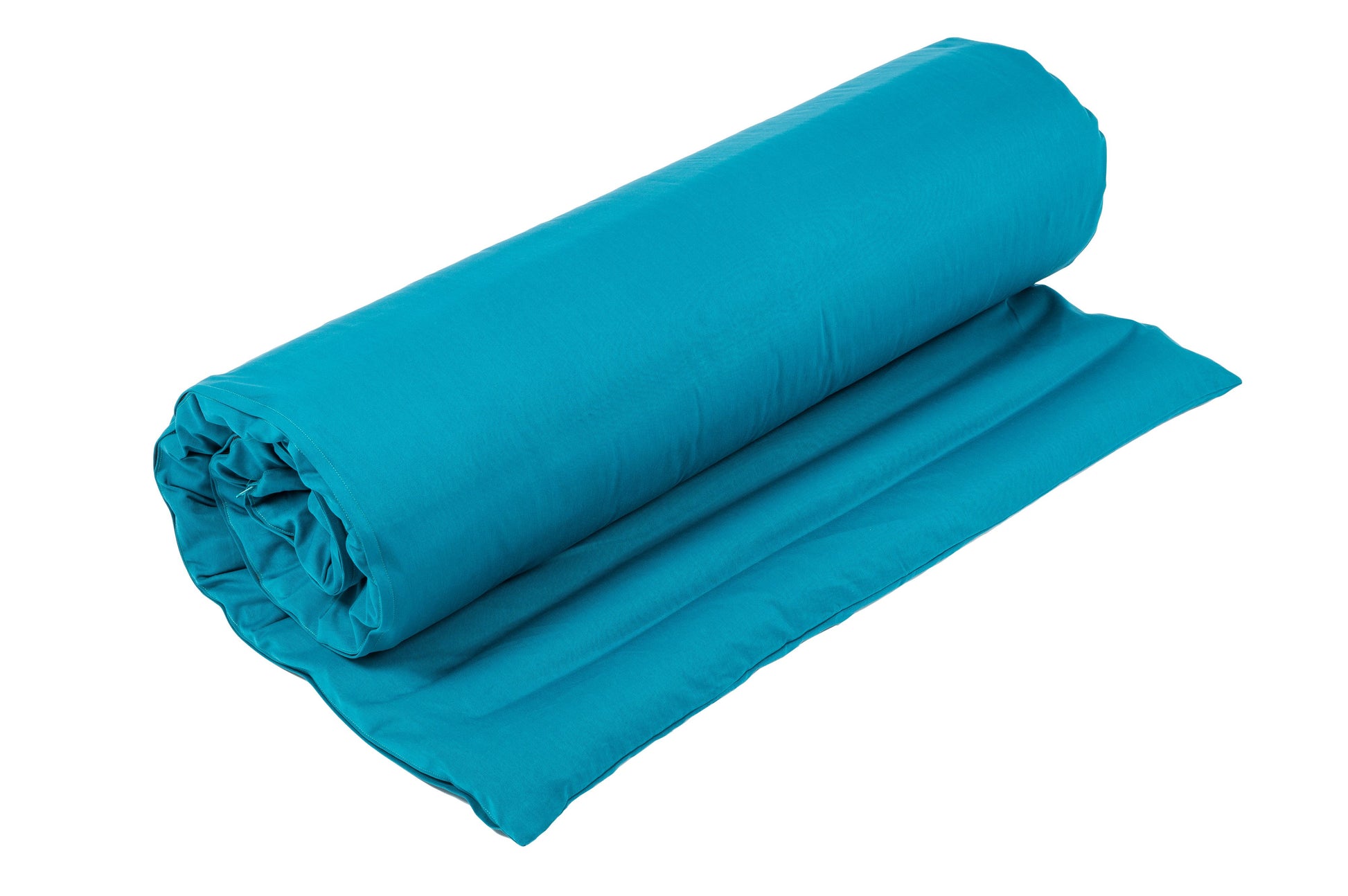 Rollmatte mit Buchweizenfüllung 200x100 cm (petrol)