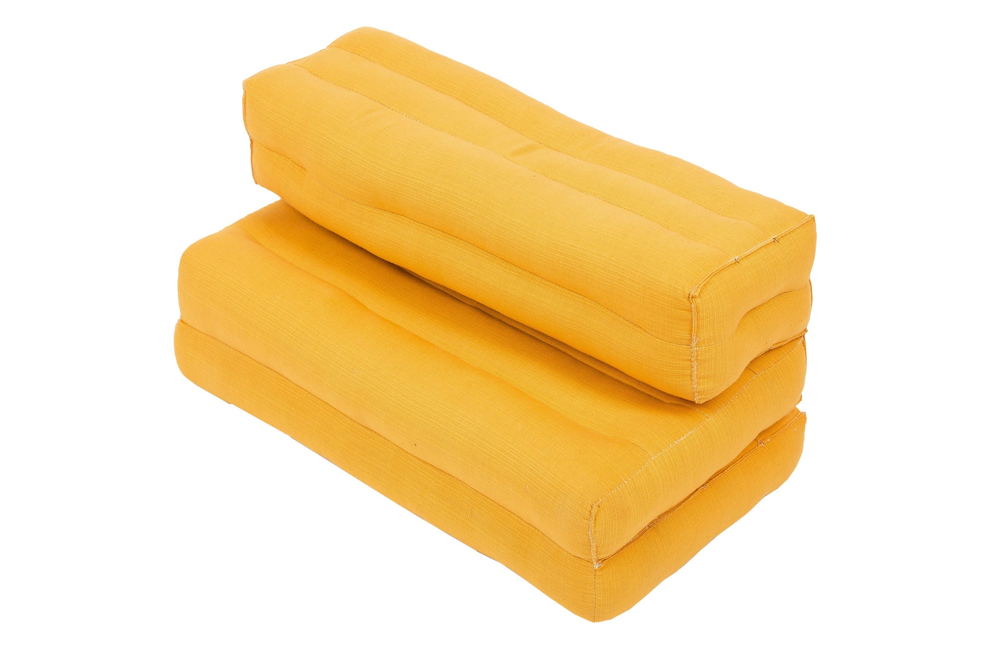 Faltbares Meditationskissen (Sonnengelb)