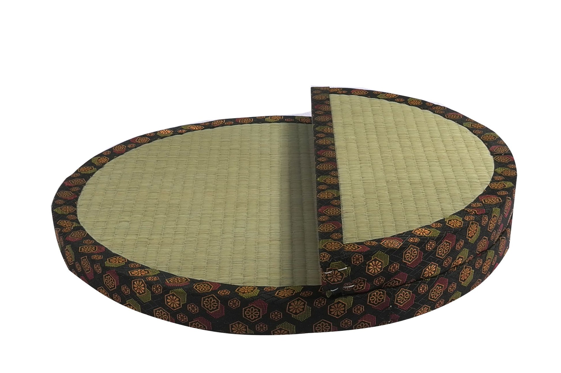 Tatami Meditationssitz rund 60cm (bunt)