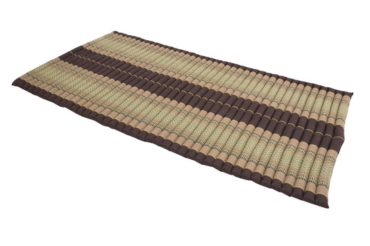 Thaikissen Rollmatte 200x100 cm (erdtöne)