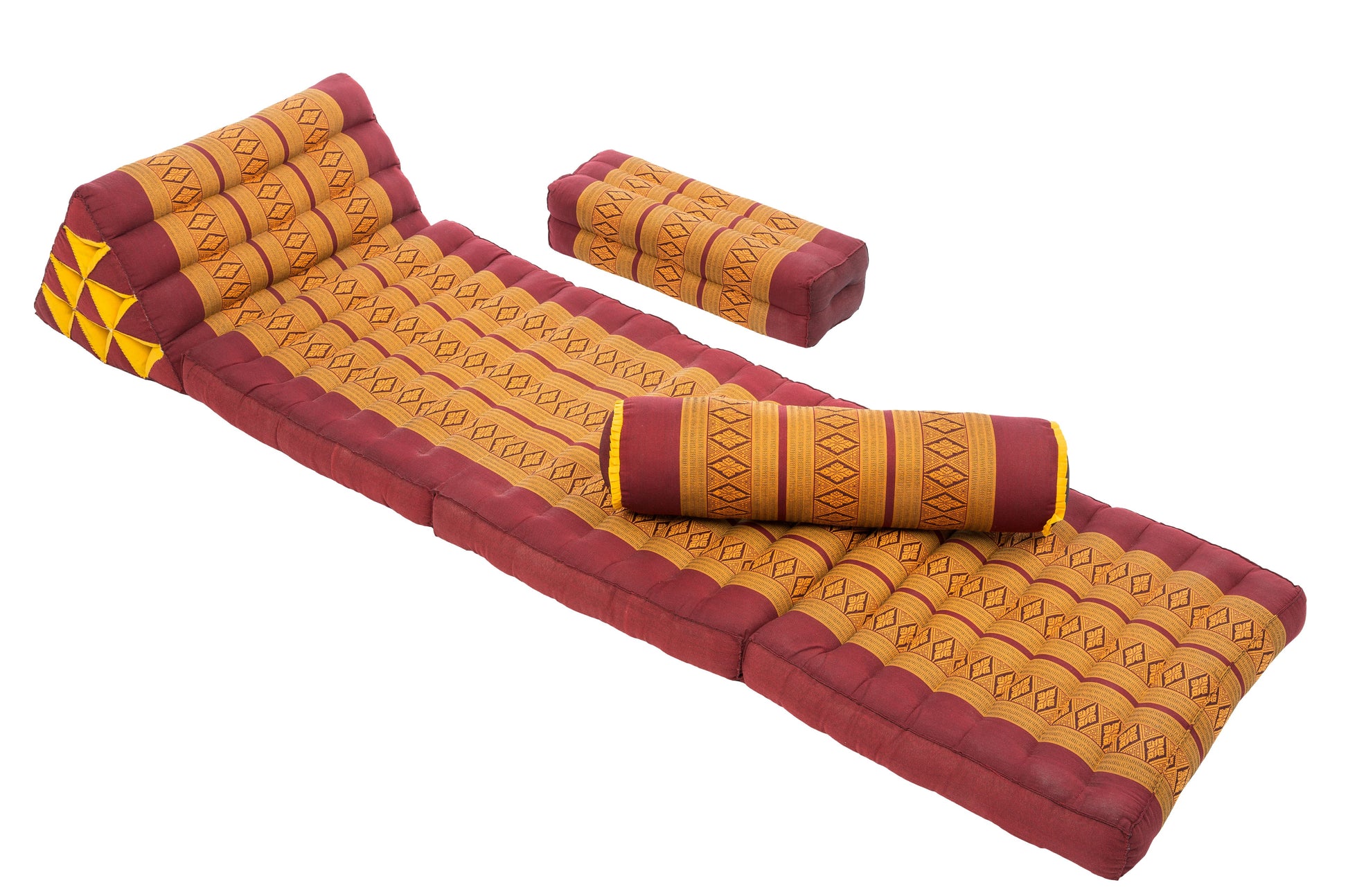 Thaikissen Set I (Thaimuster Orientrot)