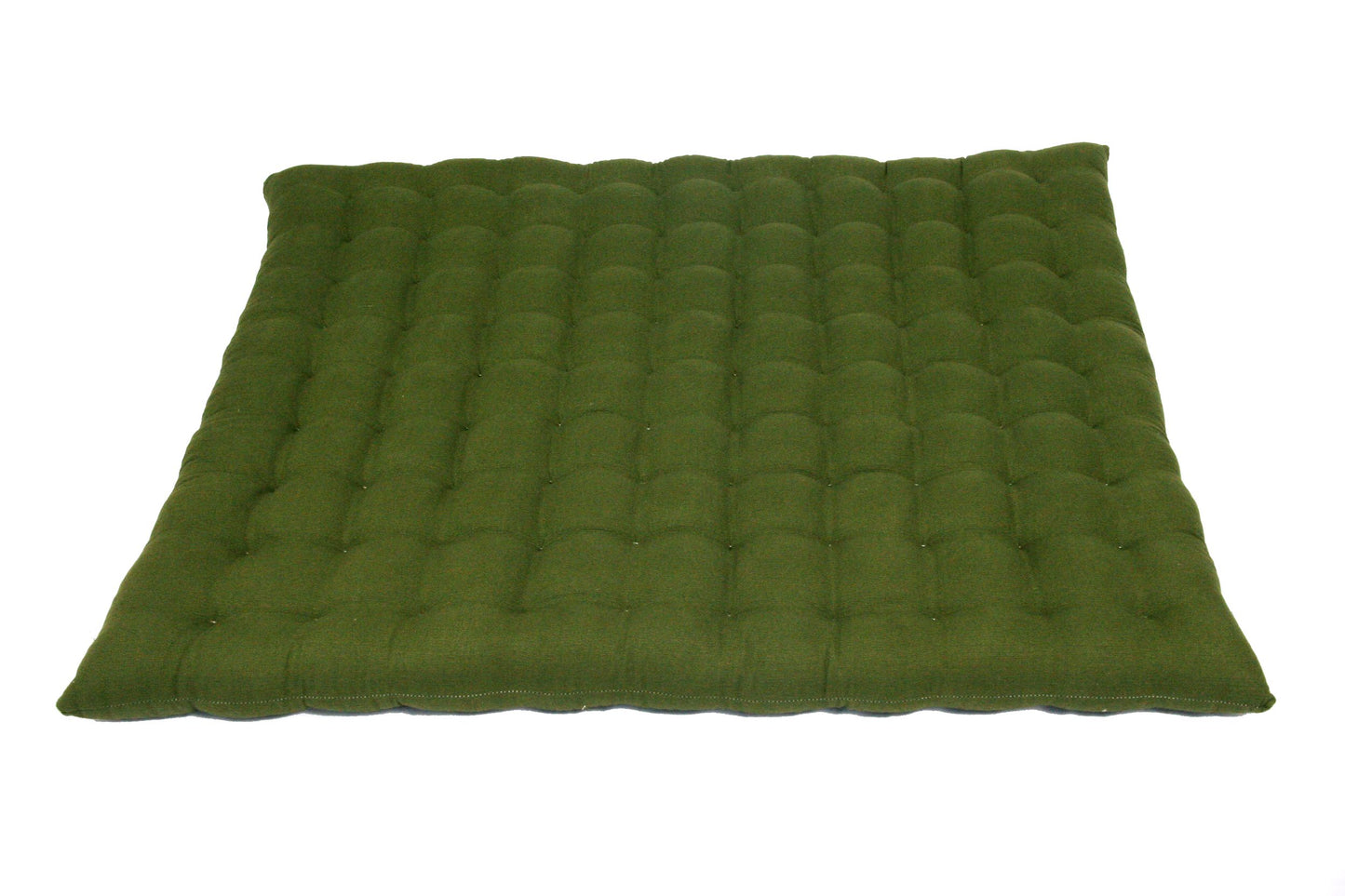 Meditationsset Naturbaumwolle grün