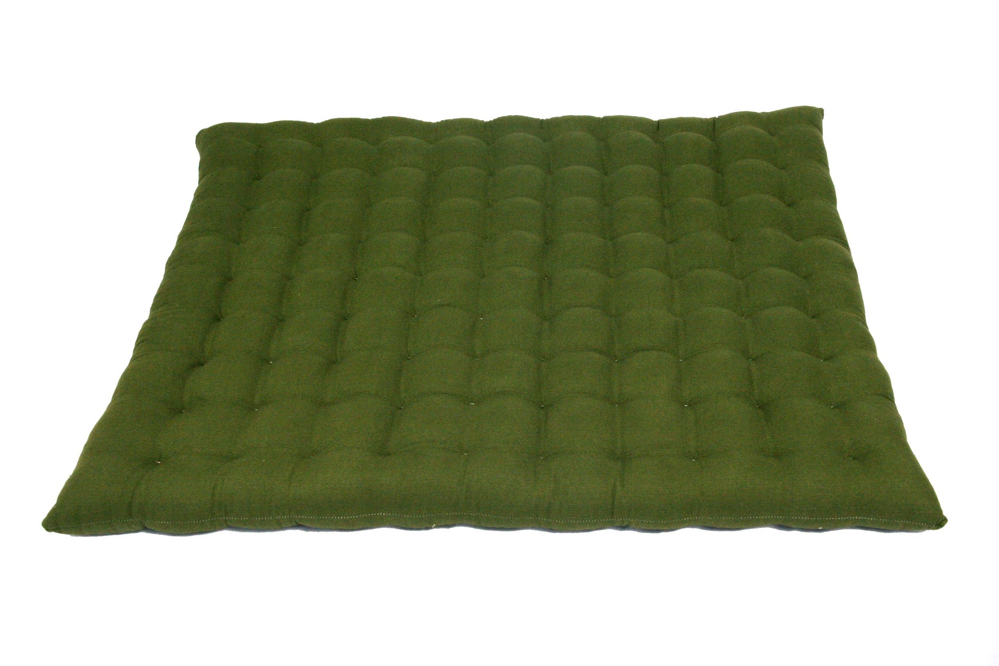 Meditationsset Naturbaumwolle grün